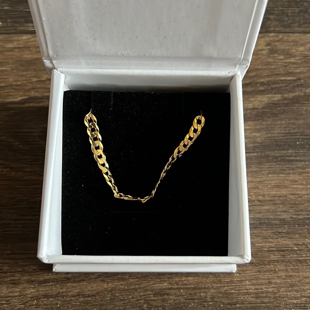 Tres Colori Gold Chain Bracelet